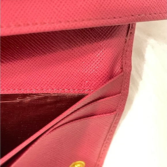 PRADA SAFFIANO LONG WALLET EUC - Picture 8 of 11
